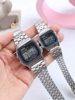 ست ساعت زنانه و مردانه کاسیو نوستالژی مدل W341