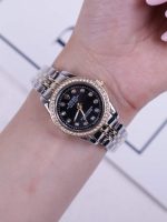 ساعت زنانه رولکس مدل دیت جاست کد W343 - تصویر 6
