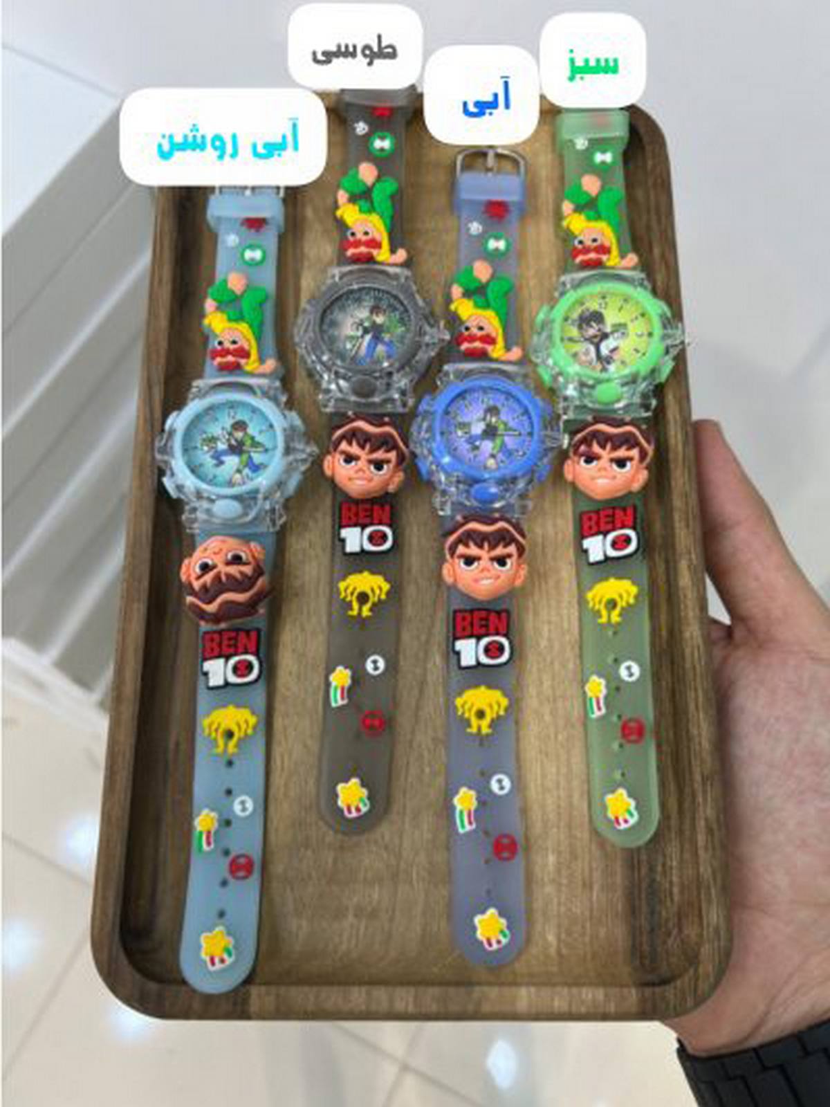 Kimohe (28) ساعت بچگانه سیلیکونی طرح بن تن مدل W370 - Image 1