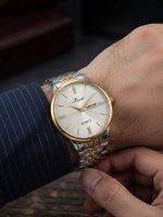 ساعت مچی مردانه KUERST مدل بند دورنگ رنگ سفید کد W429 - Image 2