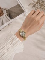 ساعت زنانه کلاسیک طلایی مدل W425