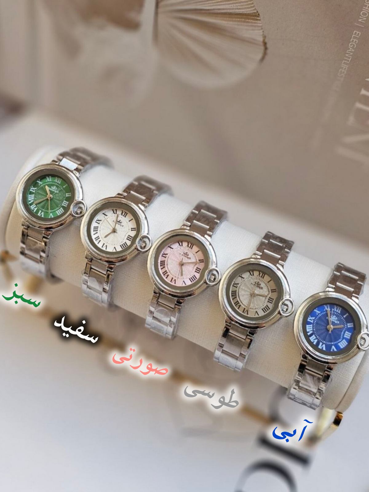 InShot_20260724_154059253 ساعت مچی زنانه الگانس مدل بالن کد W450 - Image 1