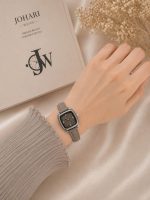 ساعت مچی زنانه مربع چرمی کد W464 - تصویر 4