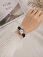 ساعت مچی زنانه مربع چرمی کد W460 - تصویر 3