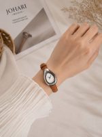 ساعت مچی زنانه دفرمه چرمی کد W459 - تصویر 5