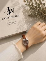 ساعت مچی زنانه چرمی گرد کد W469 - تصویر 4
