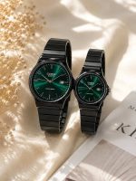ست ساعت مردانه و زنانه کاسیو گادفادر تقویم دار W475 - تصویر 3