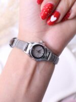ساعت مچی زنانه گرد چرمی کد W463 - تصویر 2