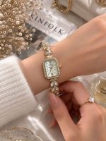 ساعت مچی زنانه طرح گندم صفحه نگین دار برند رویال کد W504 - تصویر 2