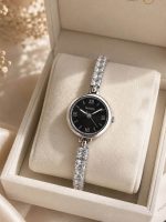 ساعت مچی زنانه نایدو بند تنیسی استیل صفحه گرد کد W515