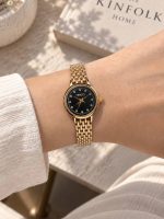 ساعت مچی زنانه مینیمال نگین دار فنسی کد W530 - تصویر 4