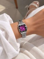 ساعت مچی زنانه کارتیر سانتوس استیل کد W541 - تصویر 5